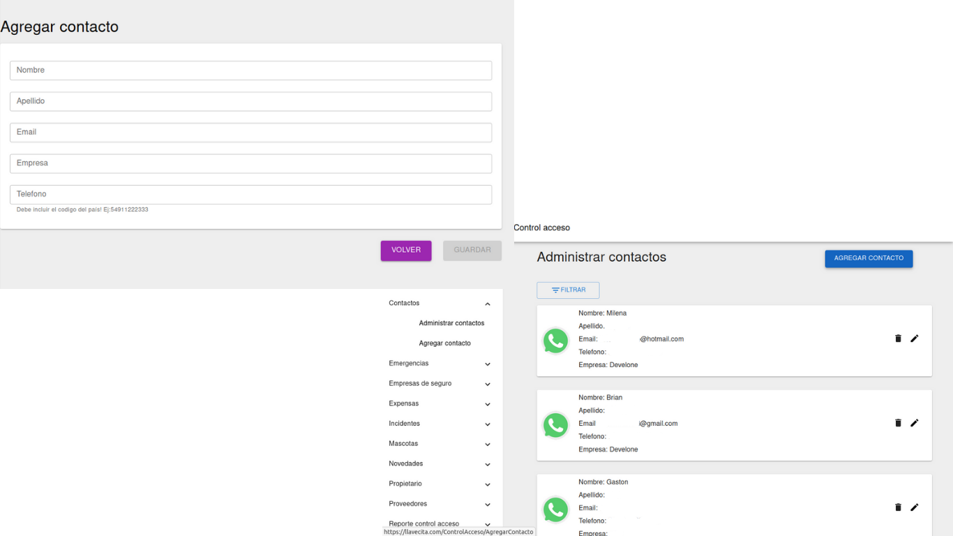 contactos